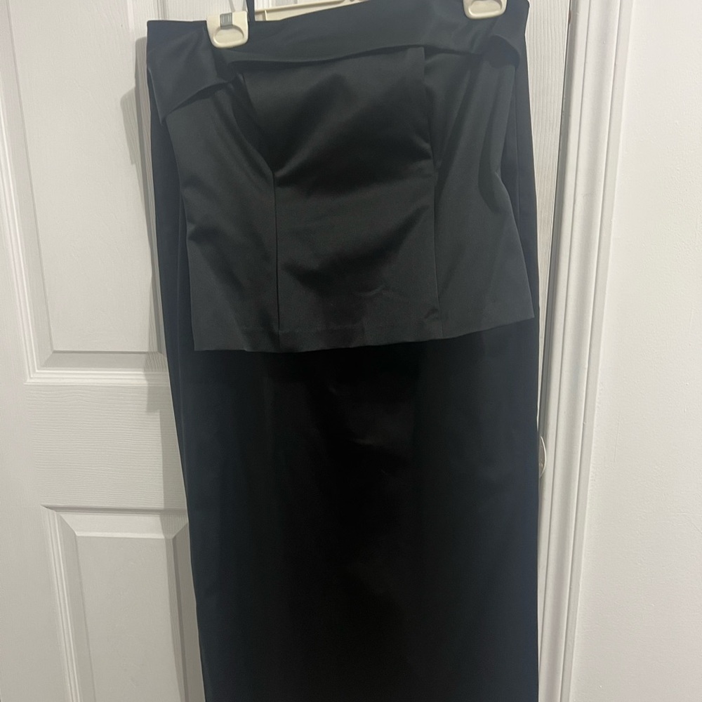 Black evening top